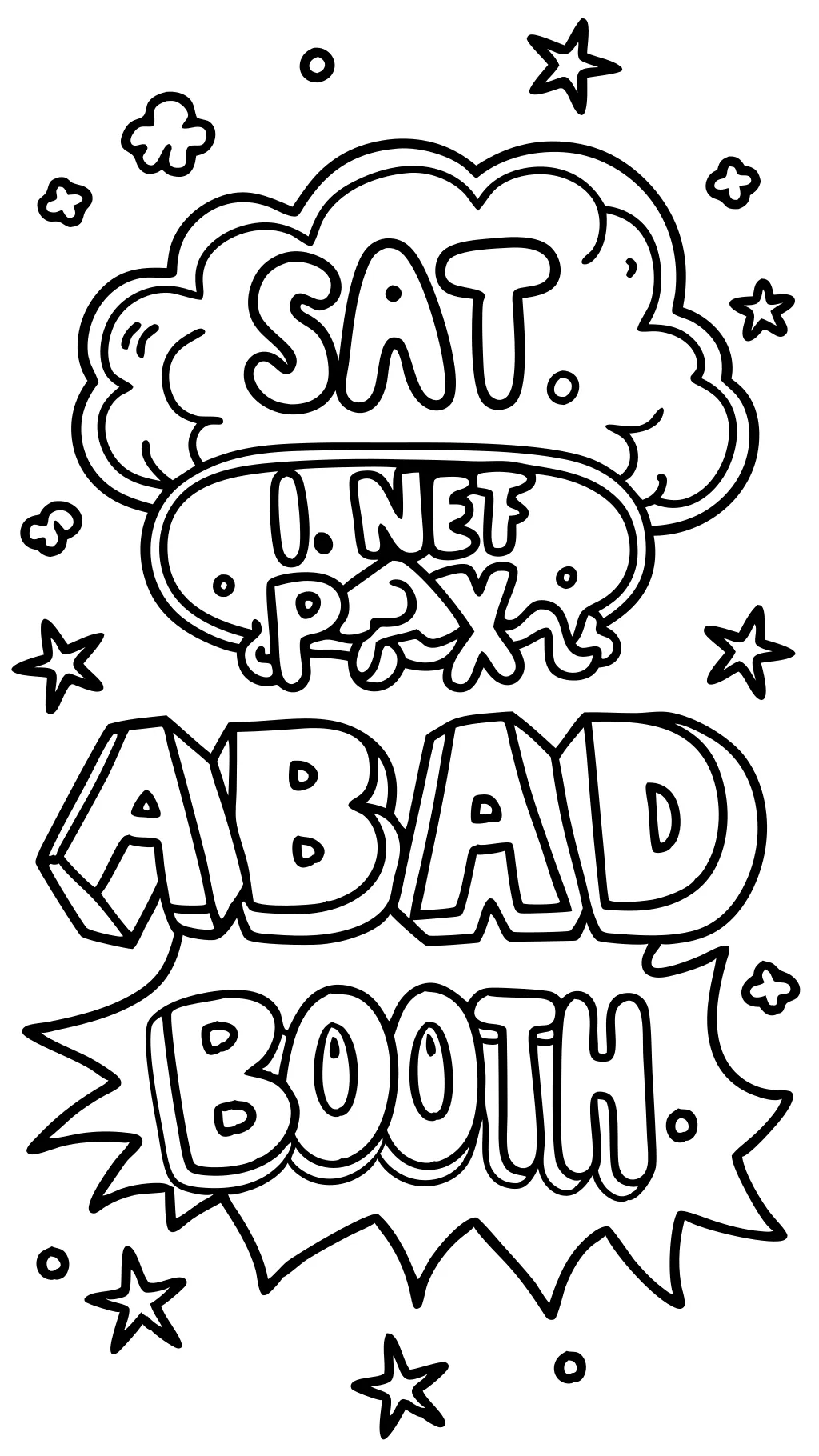 bad word coloring pages printable